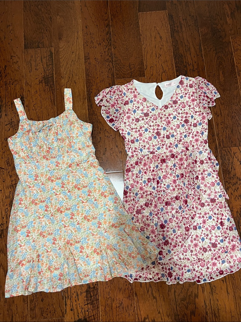 Bundle of Girls' Franki by Francesca’s Floral Ruffle Dresses